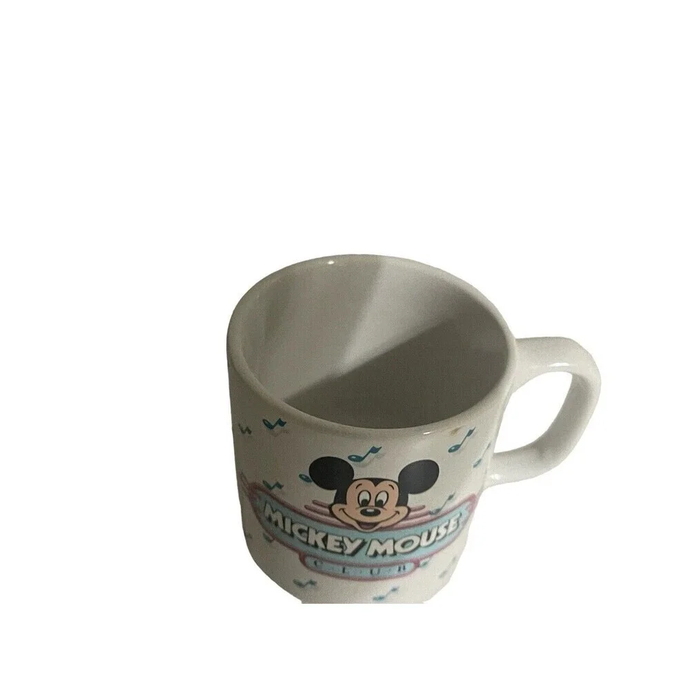 Vintage Disney Mickey Mouse Club Musical Mug with Original Box ~ Tested & Works